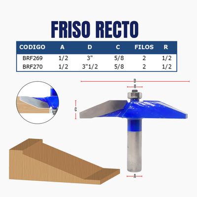 FRISO RECTO