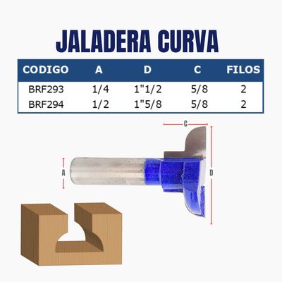 JALADERA CURVA