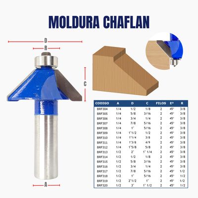 MOLDURA CHAFLAN