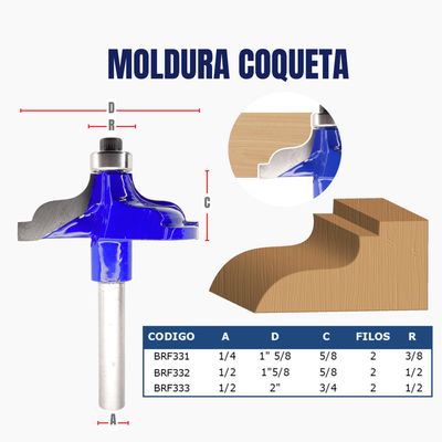MOLDURA COQUETA
