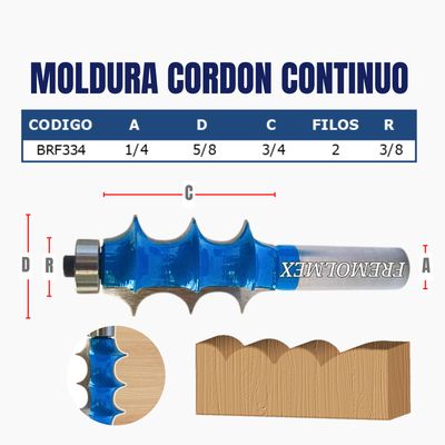 MOLDURA CORDON CONTINUO