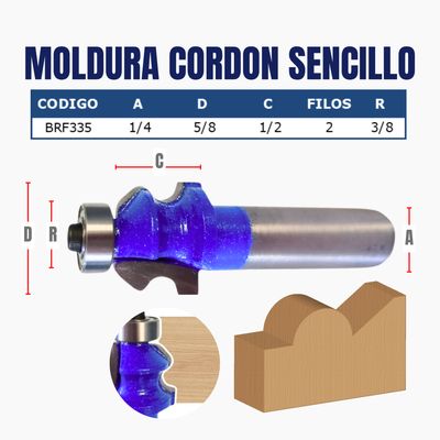 MOLDURA CORDON SENCILLO