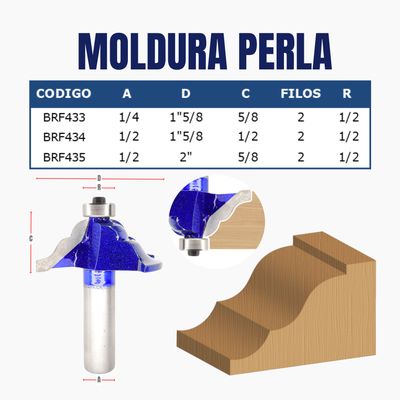 MOLDURA PERLA