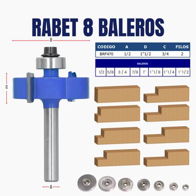 RABET 8 BALEROS