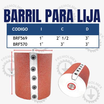BARRIL PARA LIJA