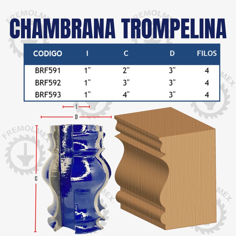 CHAMBRANA TROMPELINA