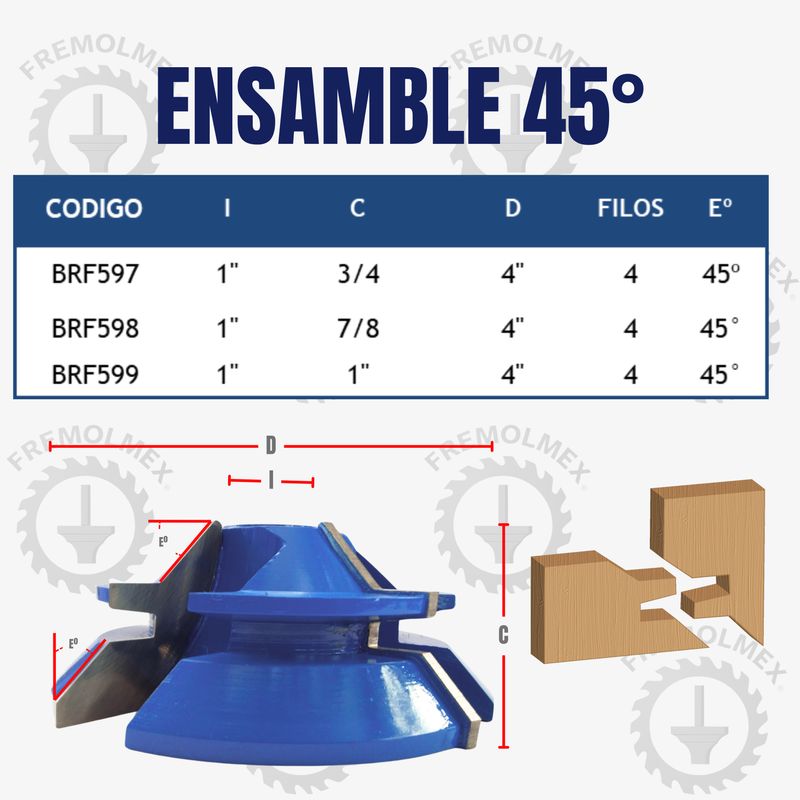 ENSAMBLE 45º