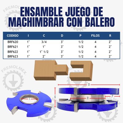 ENSAMBLE JUEGO DE MACHIMBRAR CON BALERO