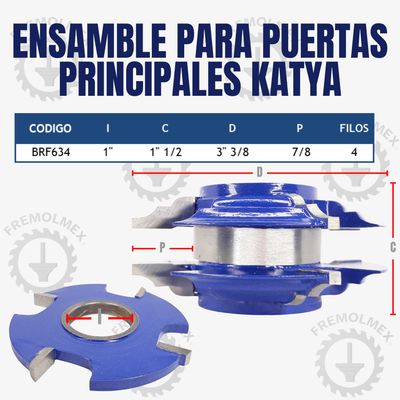 ENSAMBLE PARA PUERTAS PRINCIPALES KATYA