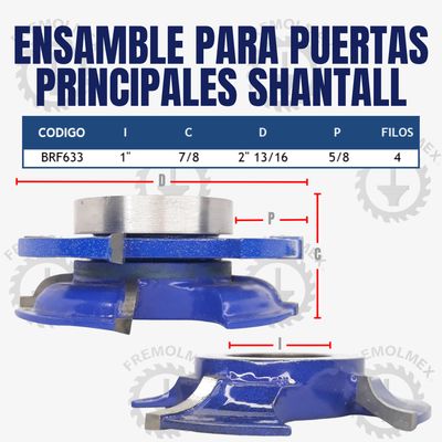 ENSAMBLE PARA PUERTAS DE COCINA SHANTALL