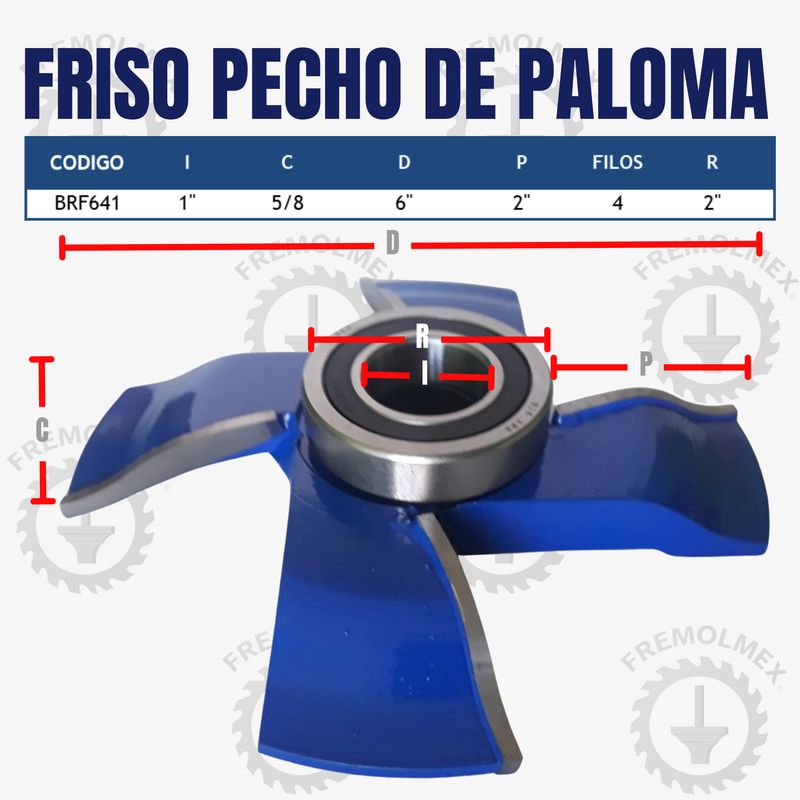 FRISO PECHO DE PALOMA