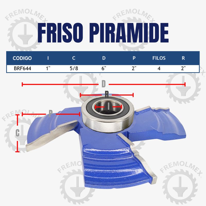 FRISO PIRAMIDE