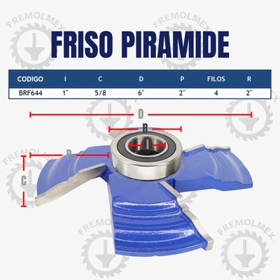 FRISO PIRAMIDE