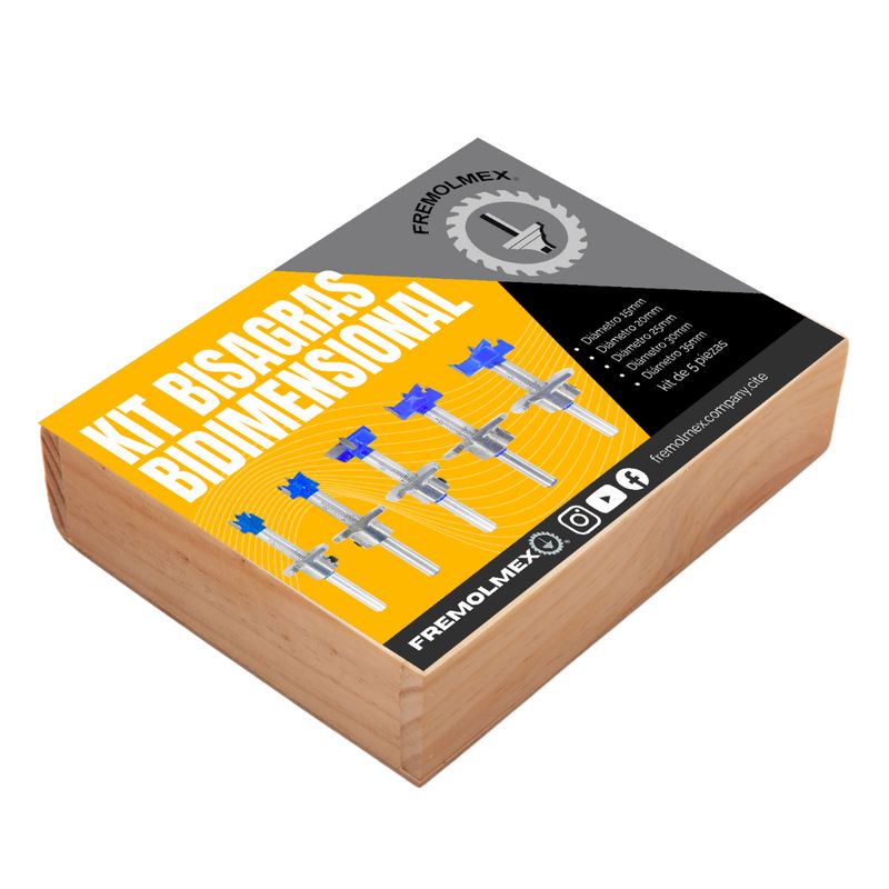 KIT DE BISAGRAS BIDIMENSIONALES