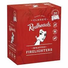 Red Heads Firelighters Red Heads Firelighters