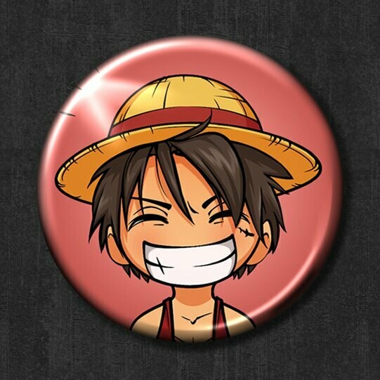 Badge Chibi Luffy