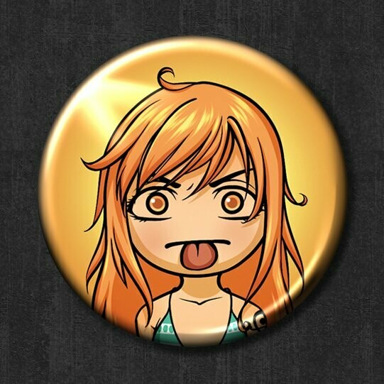 Badge Chibi Nami
