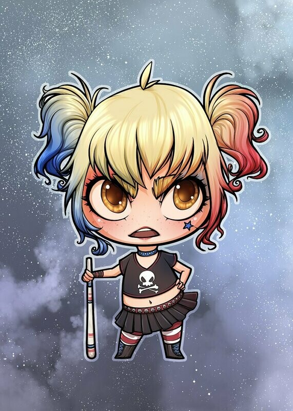Carte Chibi Harley