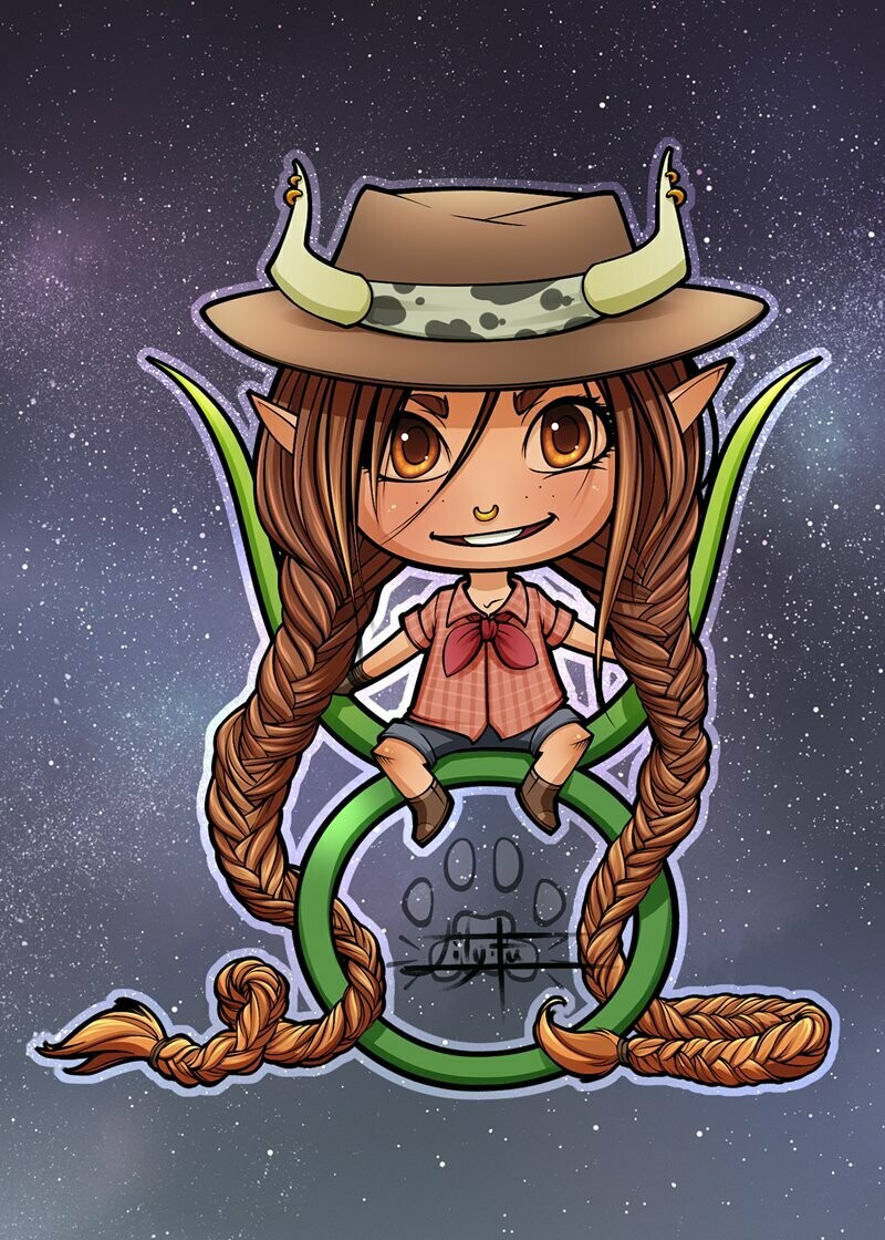 Carte Chibi Taurus
