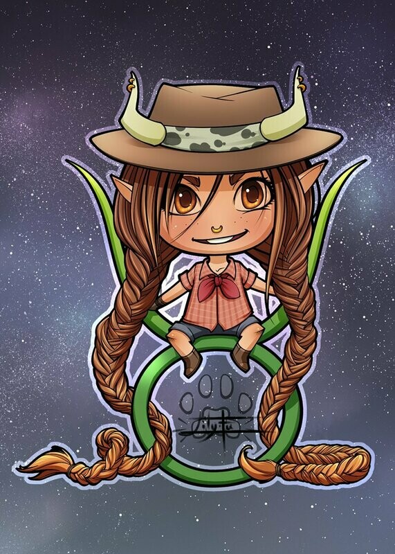 Carte Chibi Taurus