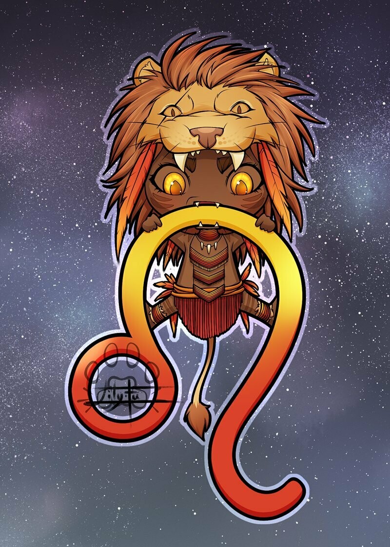 Carte Chibi Leo