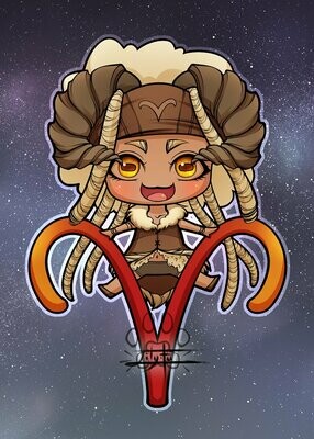 Carte Chibi Aries