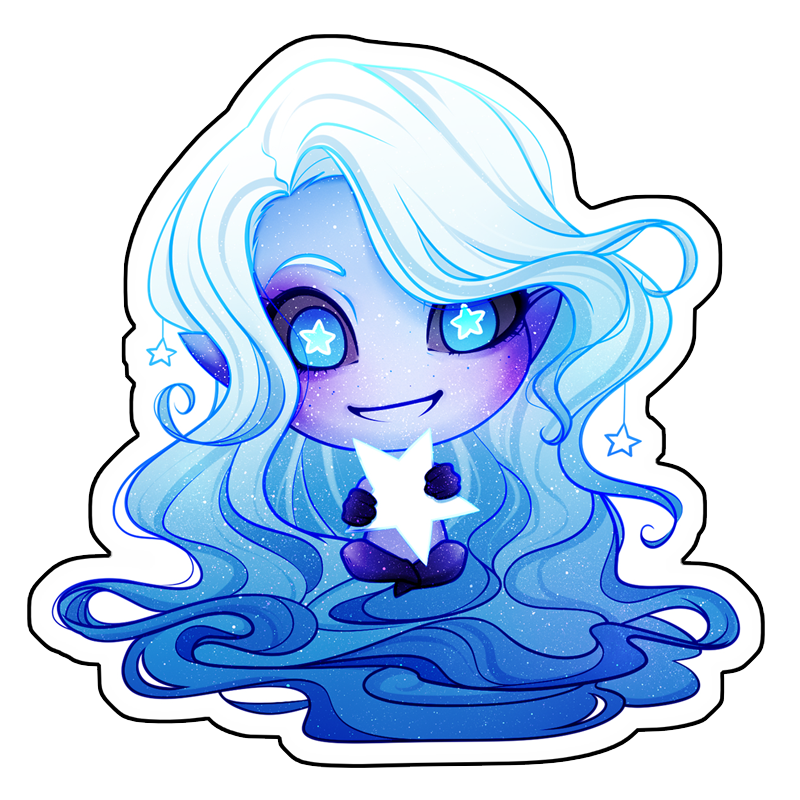 Sticker Astral Girl