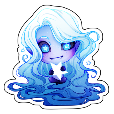 Sticker Astral Girl