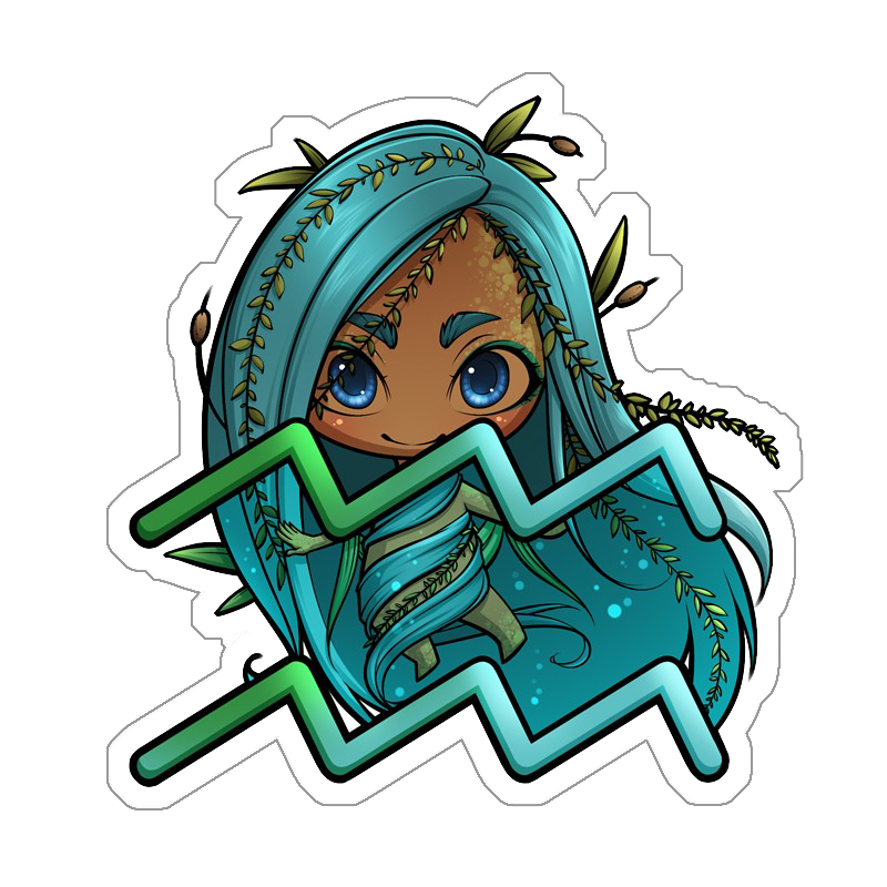 Sticker Aquarius