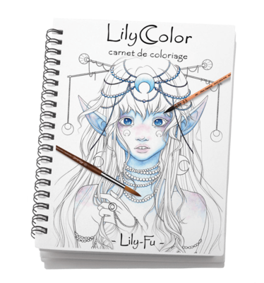Carnet de coloriage LilyColor