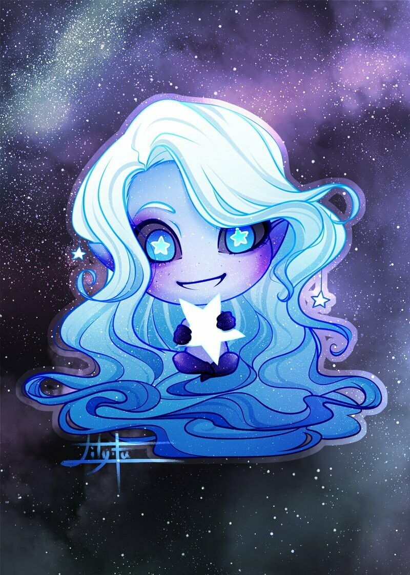 Carte Chibi Astral Girl