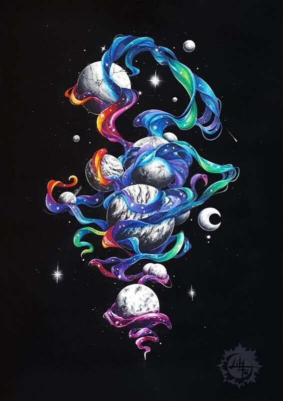 Le Tissu de l'Espace 21x30