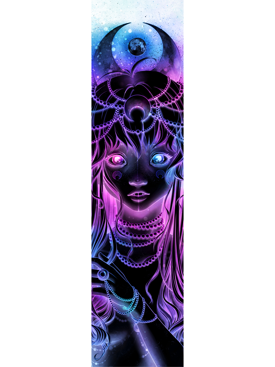 Marque-page Neon Moon