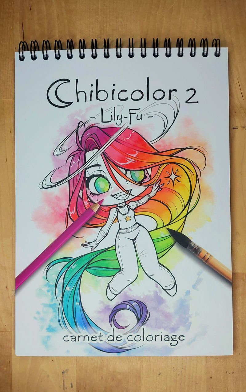 ChibiColor 2 : Carnet de coloriage 2024
