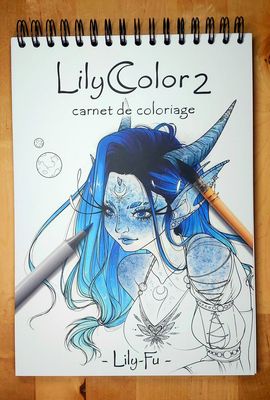 LilyColor 2 : Carnet de Coloriage 2024