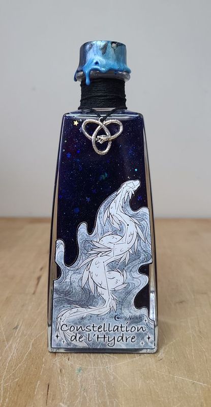 Constellation de l'Hydre - bleu nuit