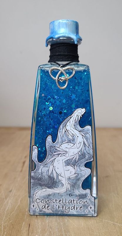 Constellation de l'Hydre - bleu clair
