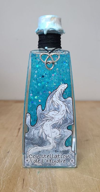 Constellation de l'Hydre - bleu pâle