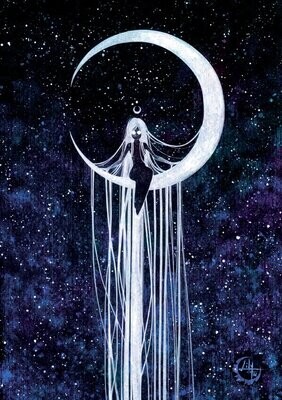 Dark Moon 21x30 Dark Moon 21x30