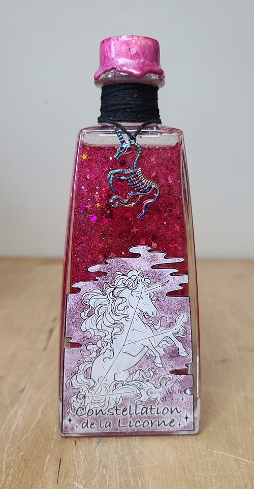 Constellation de la Licorne - fuschia Constellation de la Licorne - fuschia