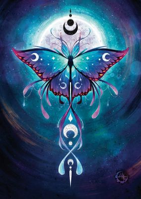 Luna Moth 32x45