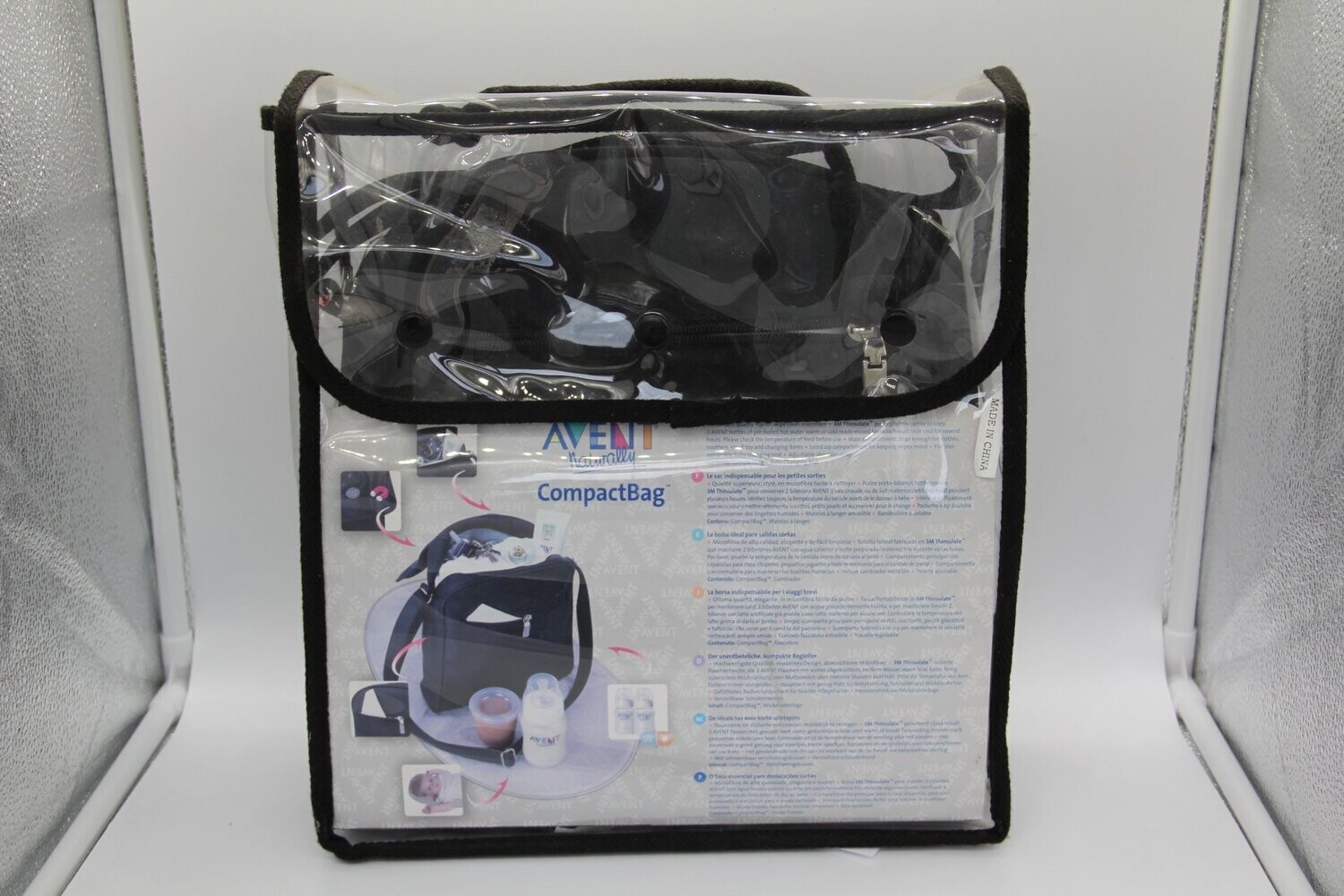 Philips-Avent CompactBag, schwarz SCD151/60