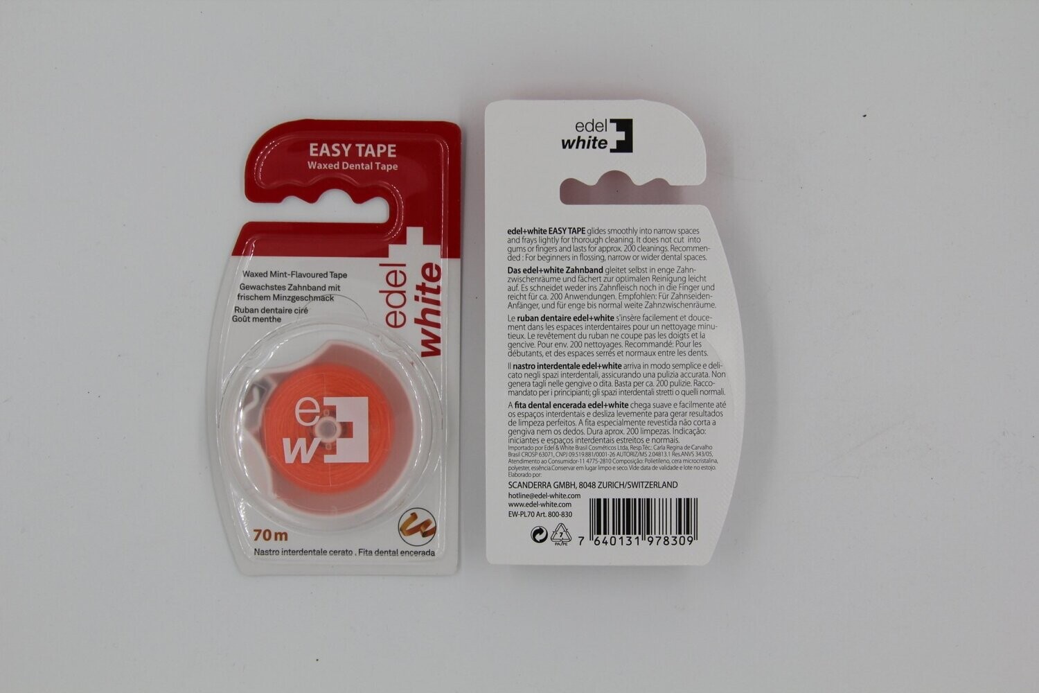 Edel + White Easy Tape PL70 gewachstes Zahnband