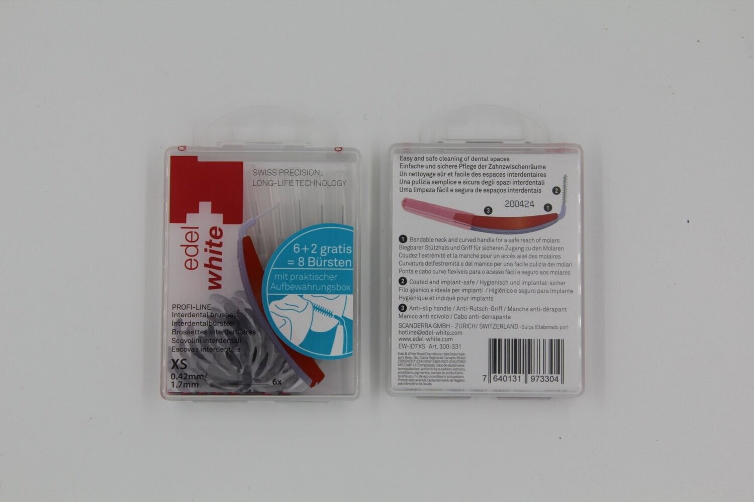 Edel + White Profi-Line ID-Bürsten XS weiß