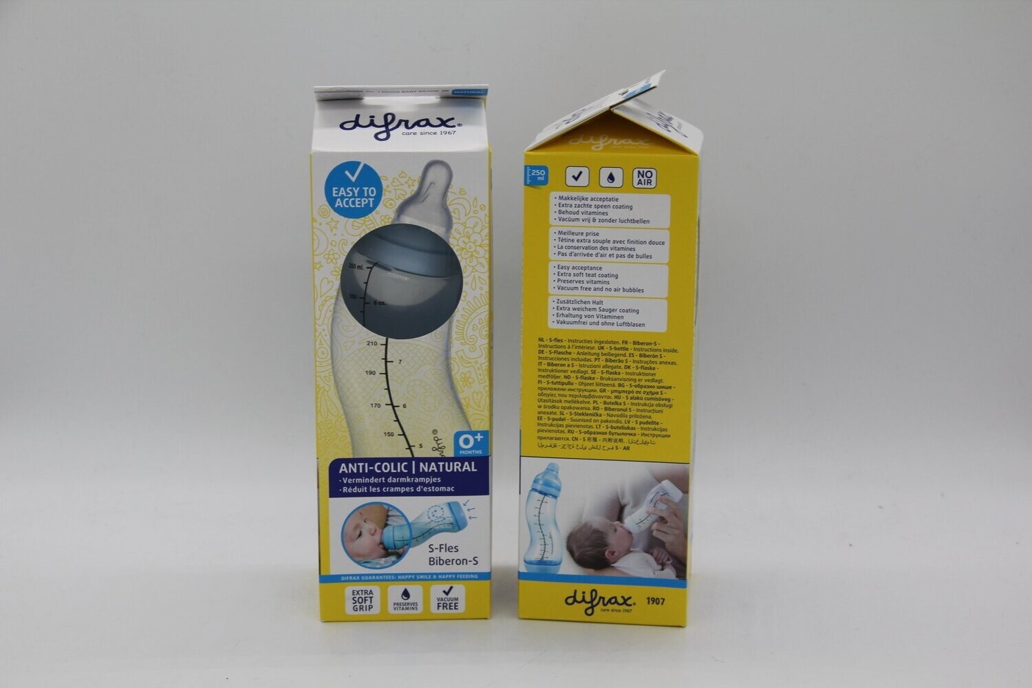 Difrax S-Flasche Natural 250ml