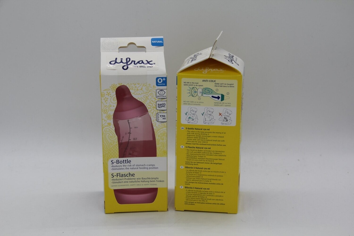 Difrax S-Flasche Natural 170ml Girl