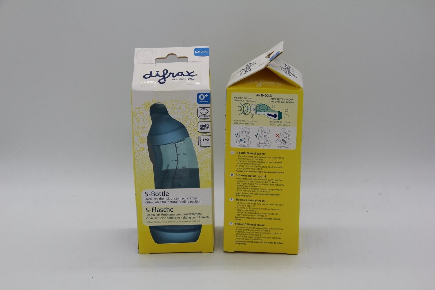 Difrax S-Flasche Natural 170ml Boy