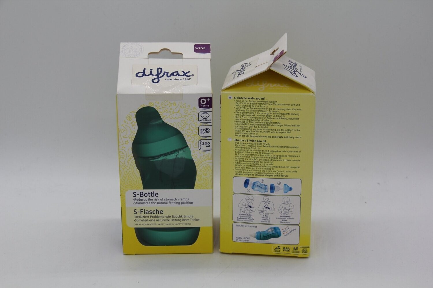 Difrax S-Flasche Wide 200ml