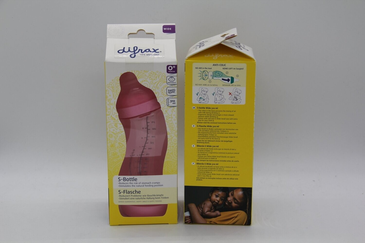 Difrax S-Flasche Wide 310ml Girl