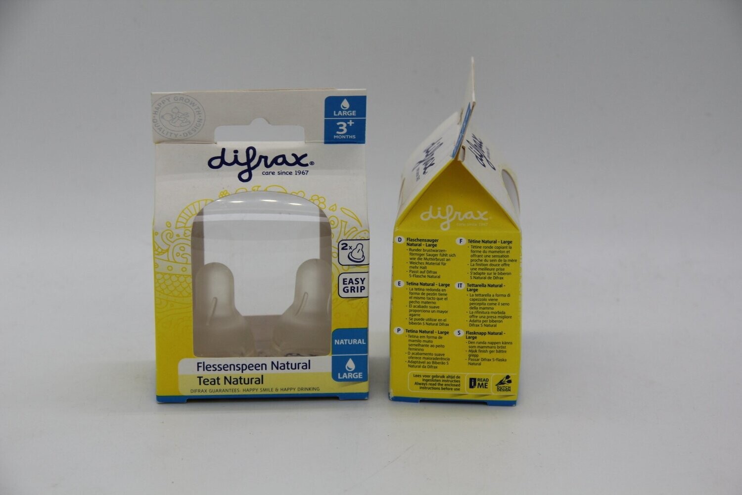 Difrax Flaschensauger Natural Large 2 St.